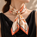 DD BRAND 絲巾｜暖橙花語 WARM ORANGE